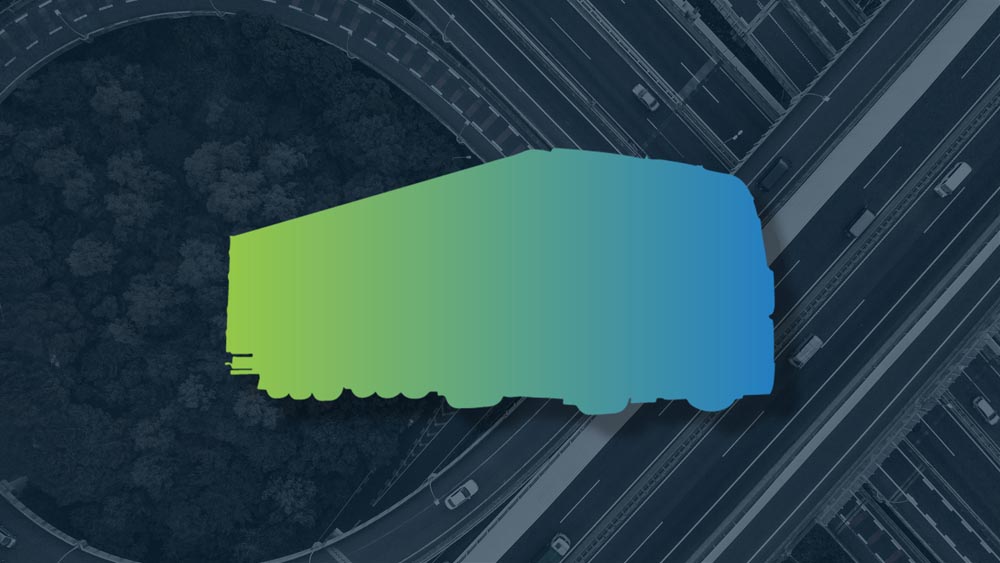 Headerbild zum Blogartikel "Drei Szenarien der Logistik der Zukunft": Zeigt Drohne von oben in großem Lager bzw. Logistikzentrum