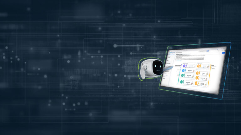 Computerbildschirm auf dem das SAP Signavio Collaboration Hub geöffnet ist.