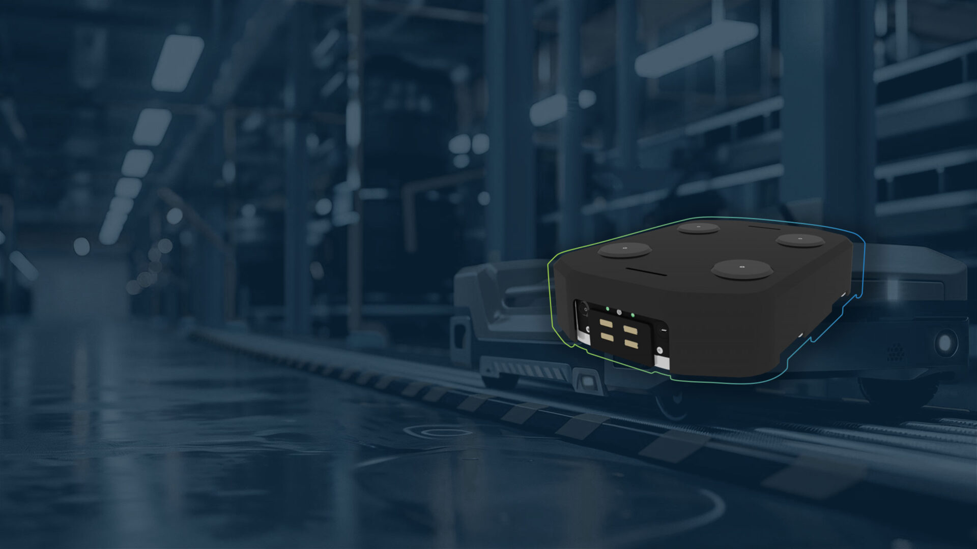 Das Headerbild zur Seite Noyes Storage zeigt einen Noyes Roboter.