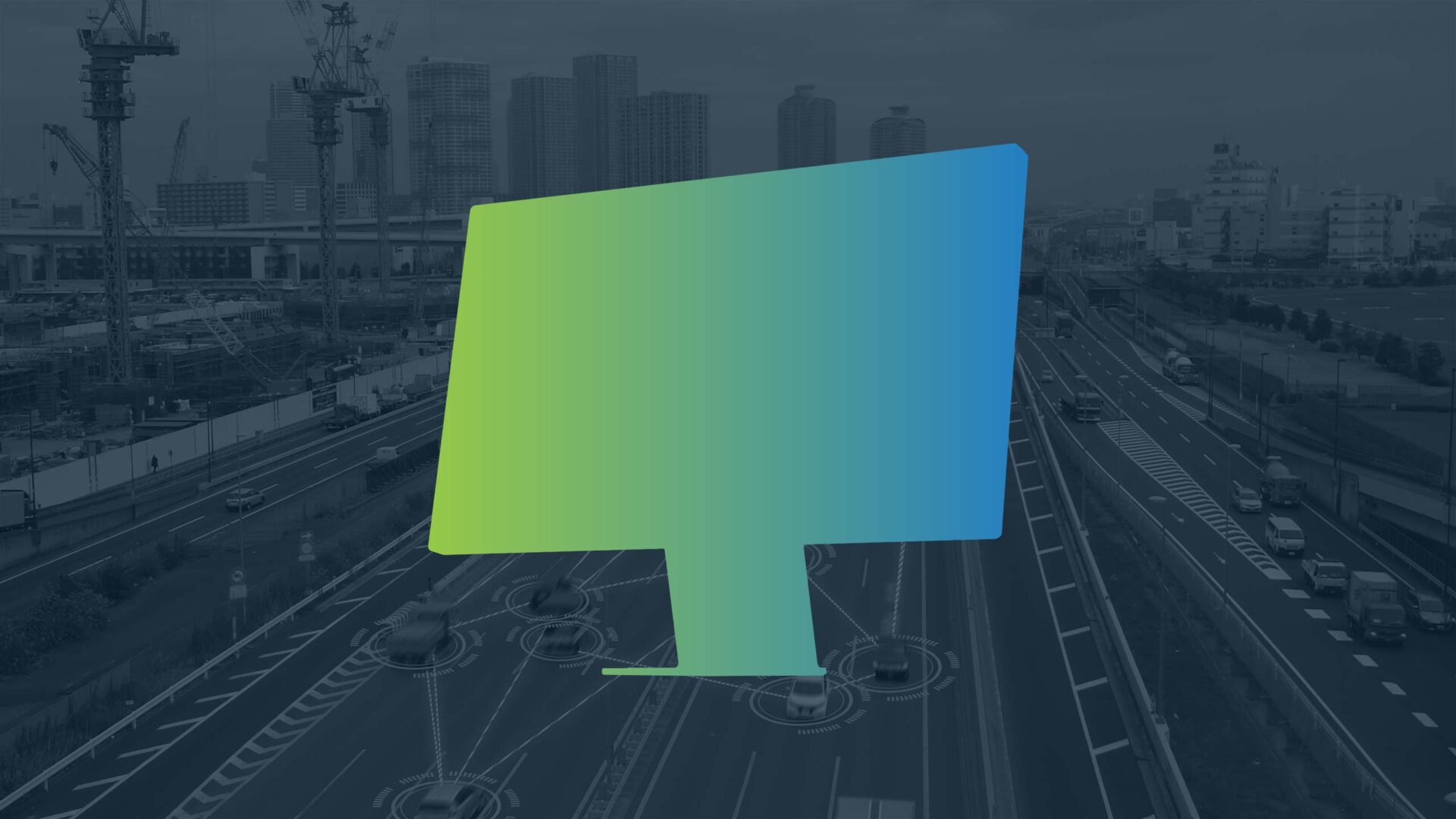 Vorschaubild zur Seite "SAP Beratung": Zeigt die Silhouette eines PCs und ein Logistikwerk mit Lager von oben