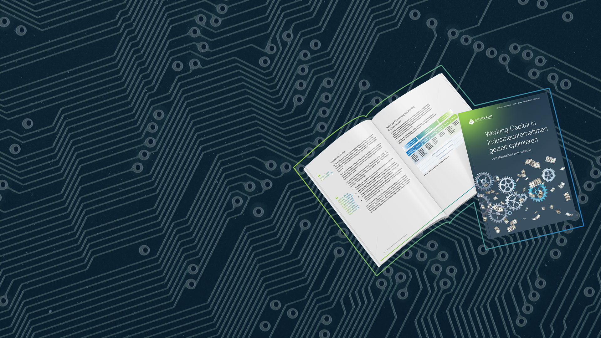 Headerbild zum White Paper Working Capital mit Auszügen aus dem White Paper