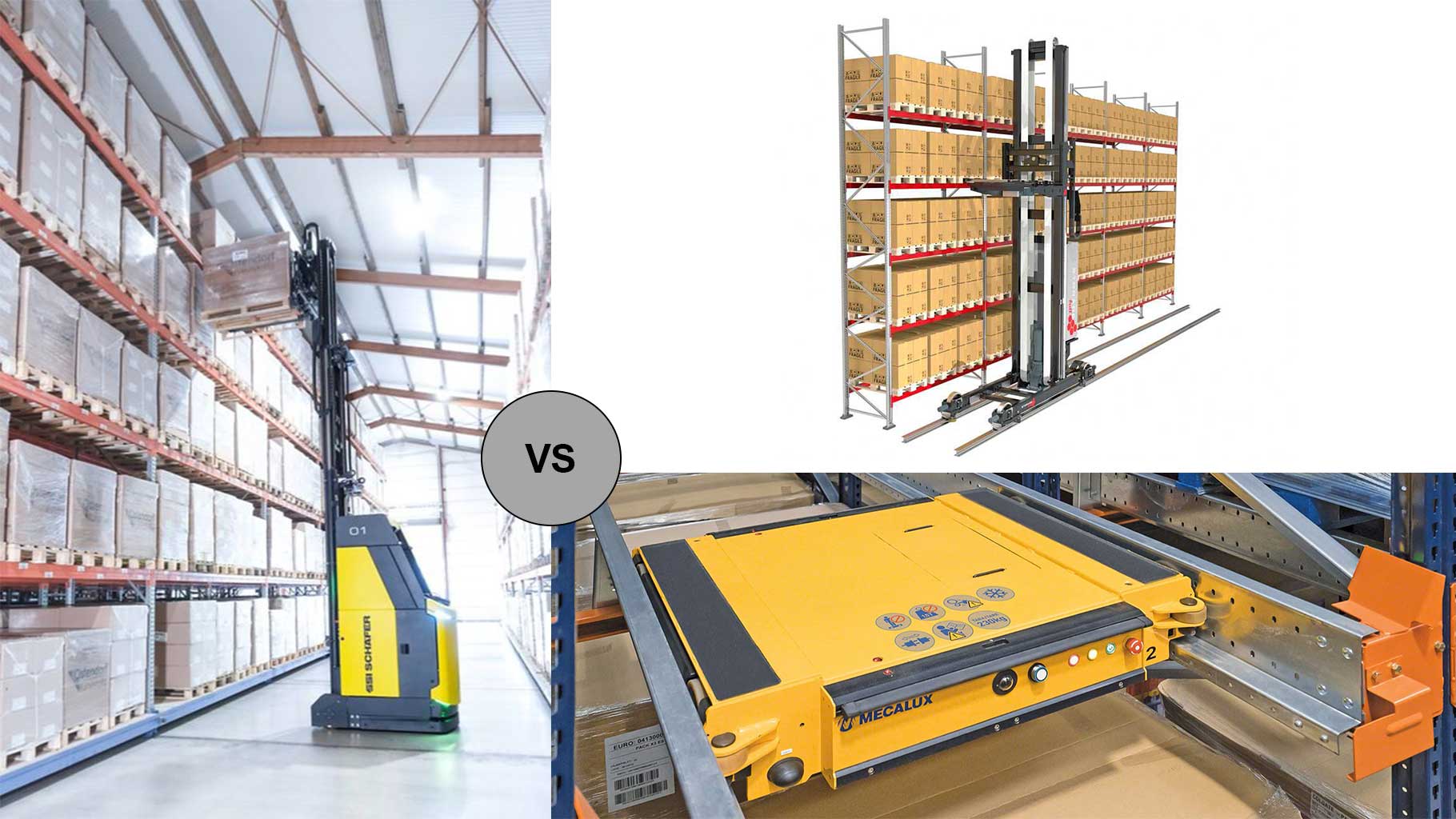 Dieses Bild zeigt ein RGB, Shuttle und FTS im Vergleich.