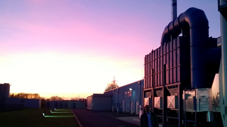 Das Bild zeigt eine Fabrik von Féron.