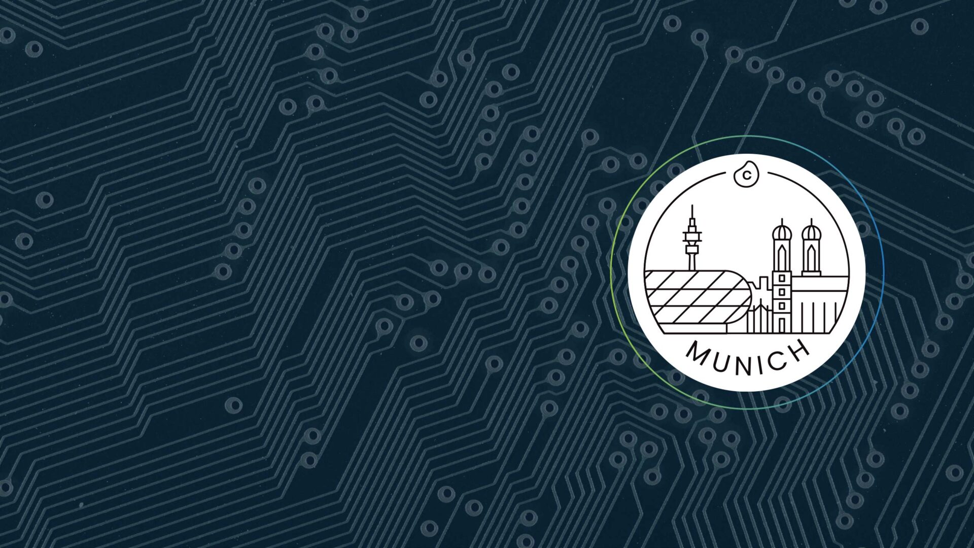 Eine Badge zeigt Logo des Celonis Process Intelligence Days in München
