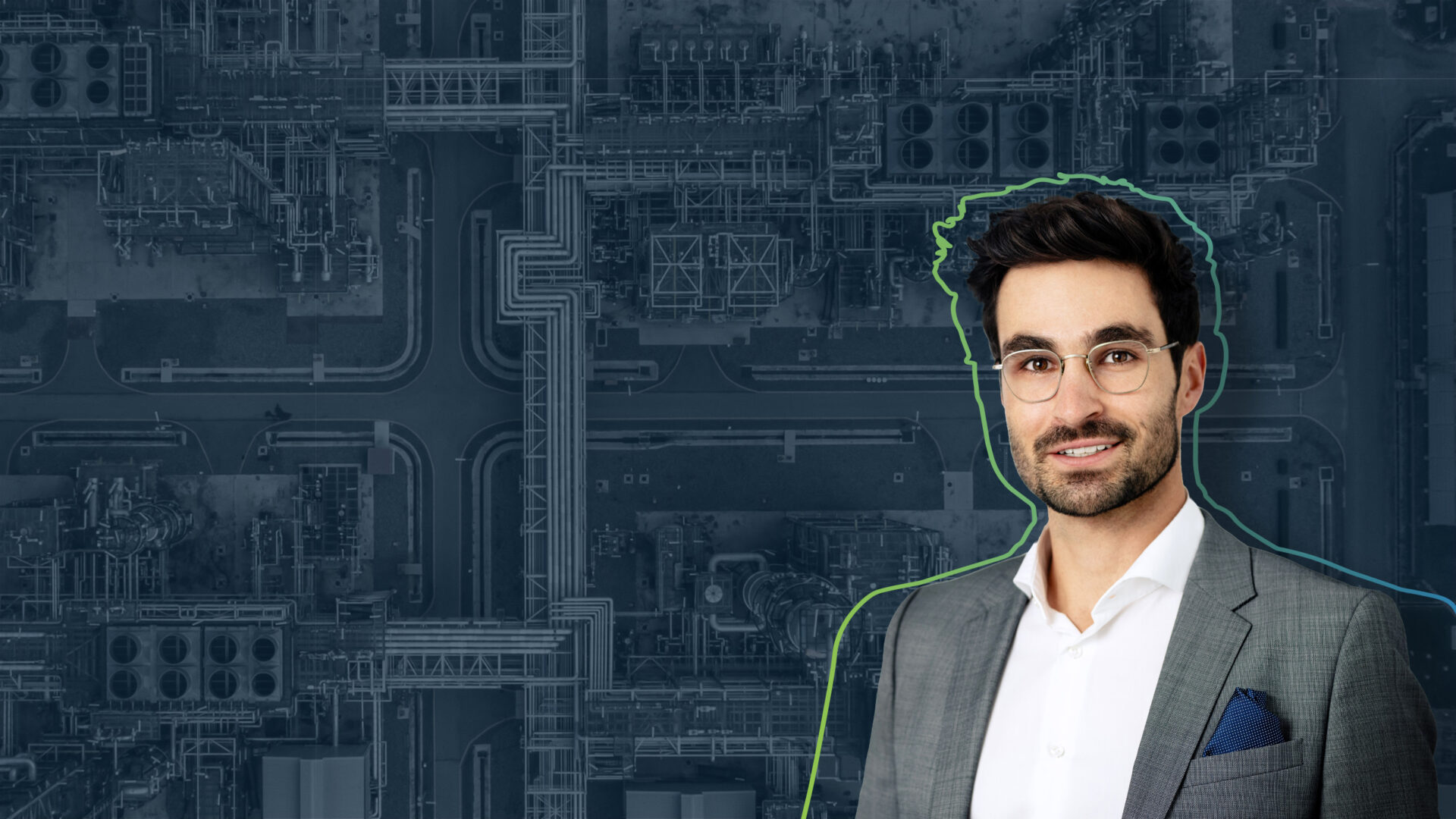 Header zur Seite von Dominik Fackler, Manager bei Rothbaum: Zeigt Portrait von Dominik Fackler im Vordergrund